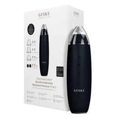 GESKE MicroDermabrasion Blackhead Remover 7 in 1 - Black