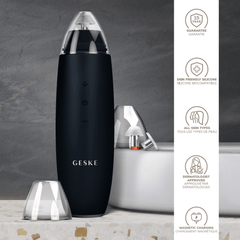 GESKE MicroDermabrasion Blackhead Remover 7 in 1 - Black