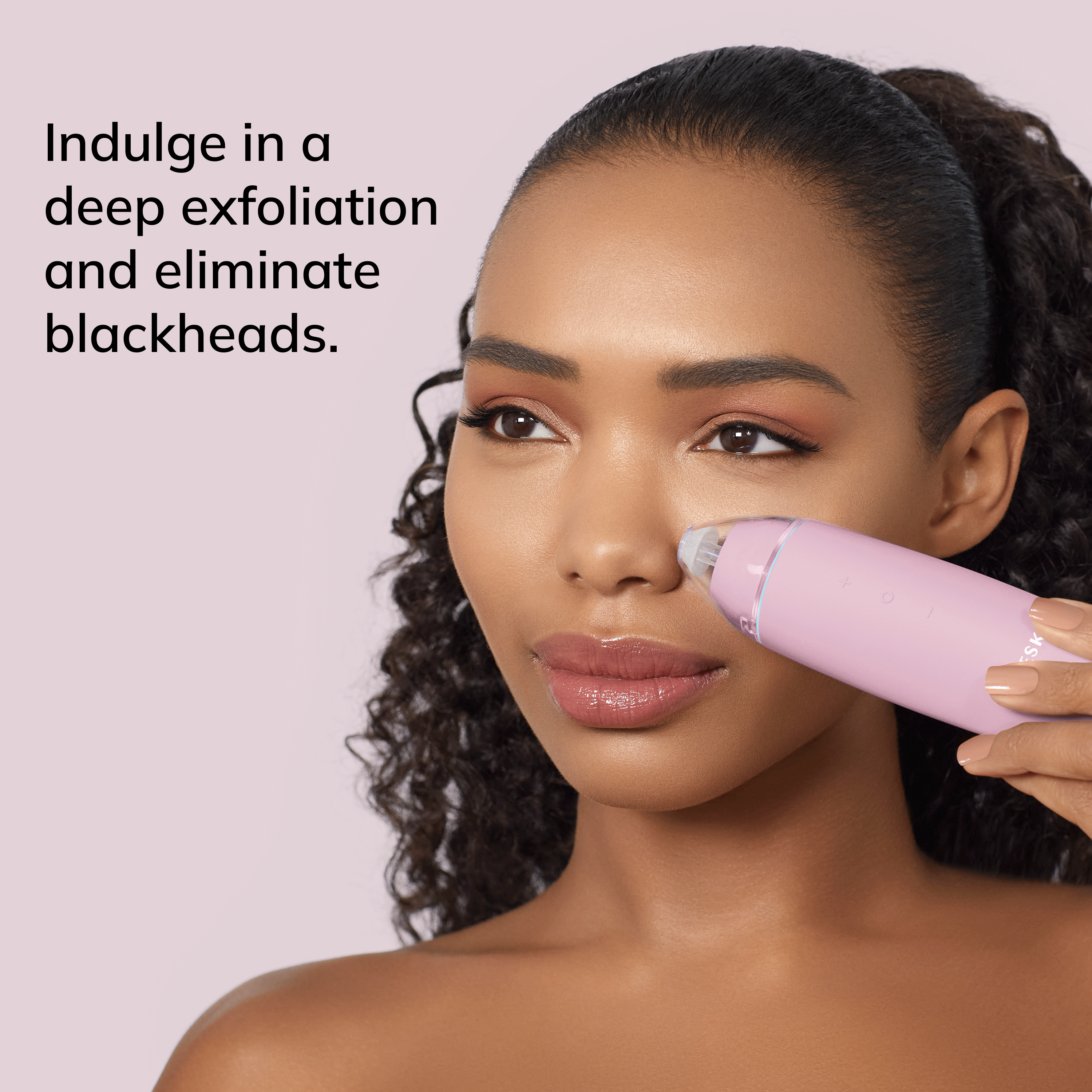 GESKE MicroDermabrasion Blackhead Remover 7 in 1 - Pink