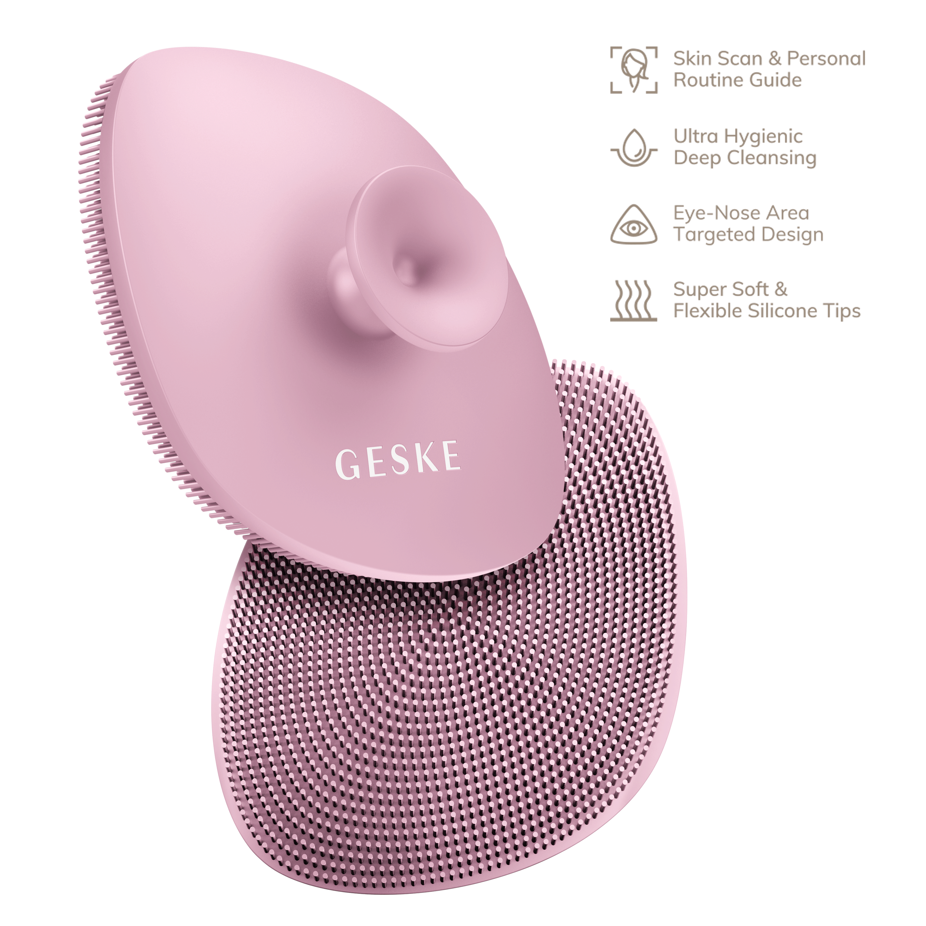 GESKE Facial Brush 4 in 1 - Pink GESKE Facial Brush 4 in 1 - Pink