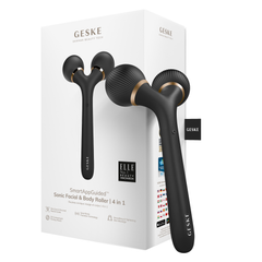 GESKE Sonic Facial  Body Roller 4 in 1 - Gray