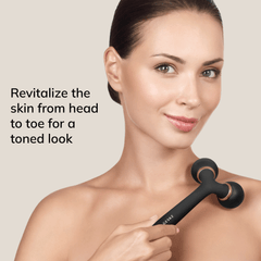 GESKE Sonic Facial  Body Roller 4 in 1 - Gray