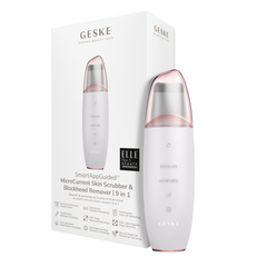 GESKE MicroCurrent Skin Scrubber  Blackhead Remover 9in1 - Starlight