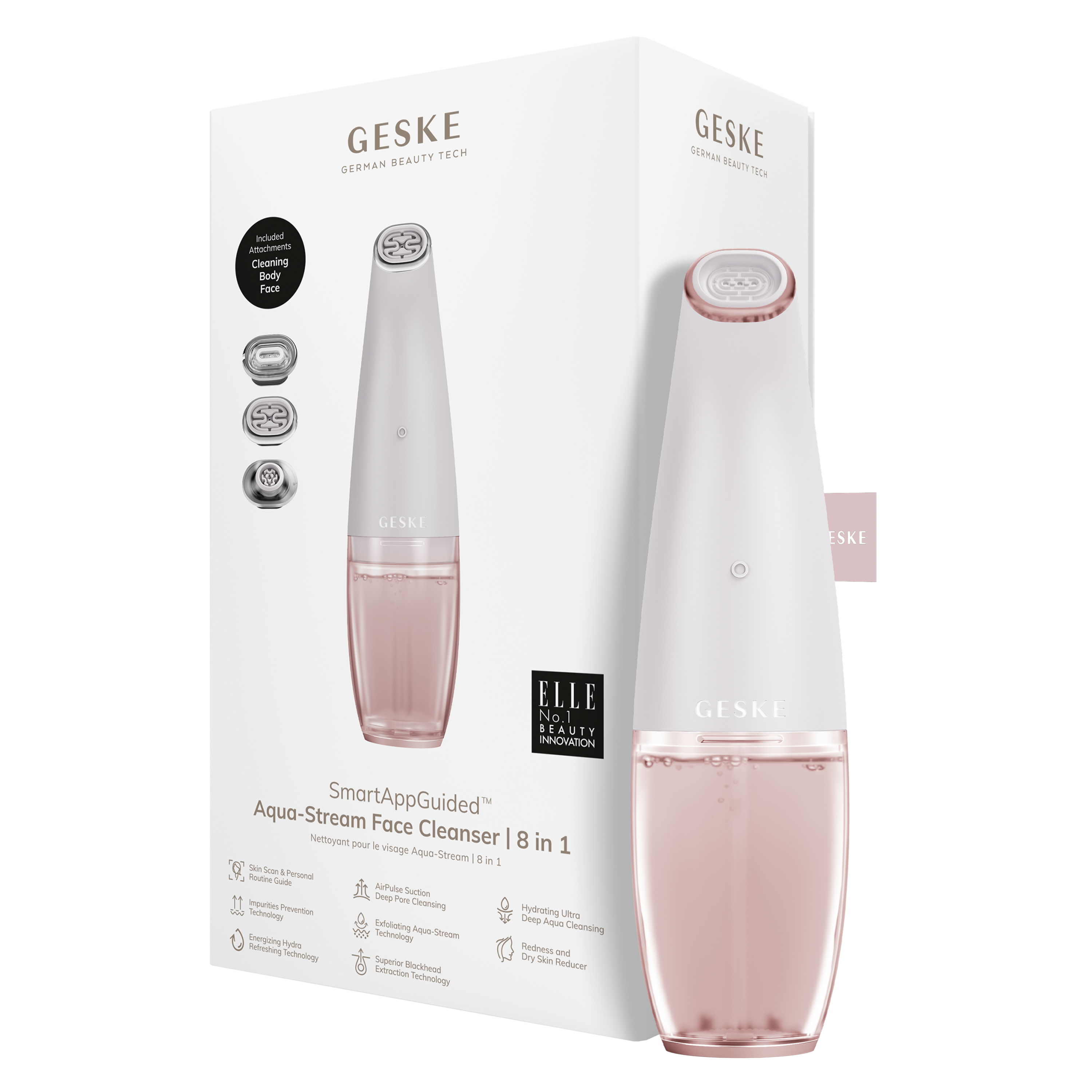 GESKE AquaStream Face Cleanser 8 in 1 - Starlight GESKE AquaStream Face Cleanser 8 in 1 - Starlight