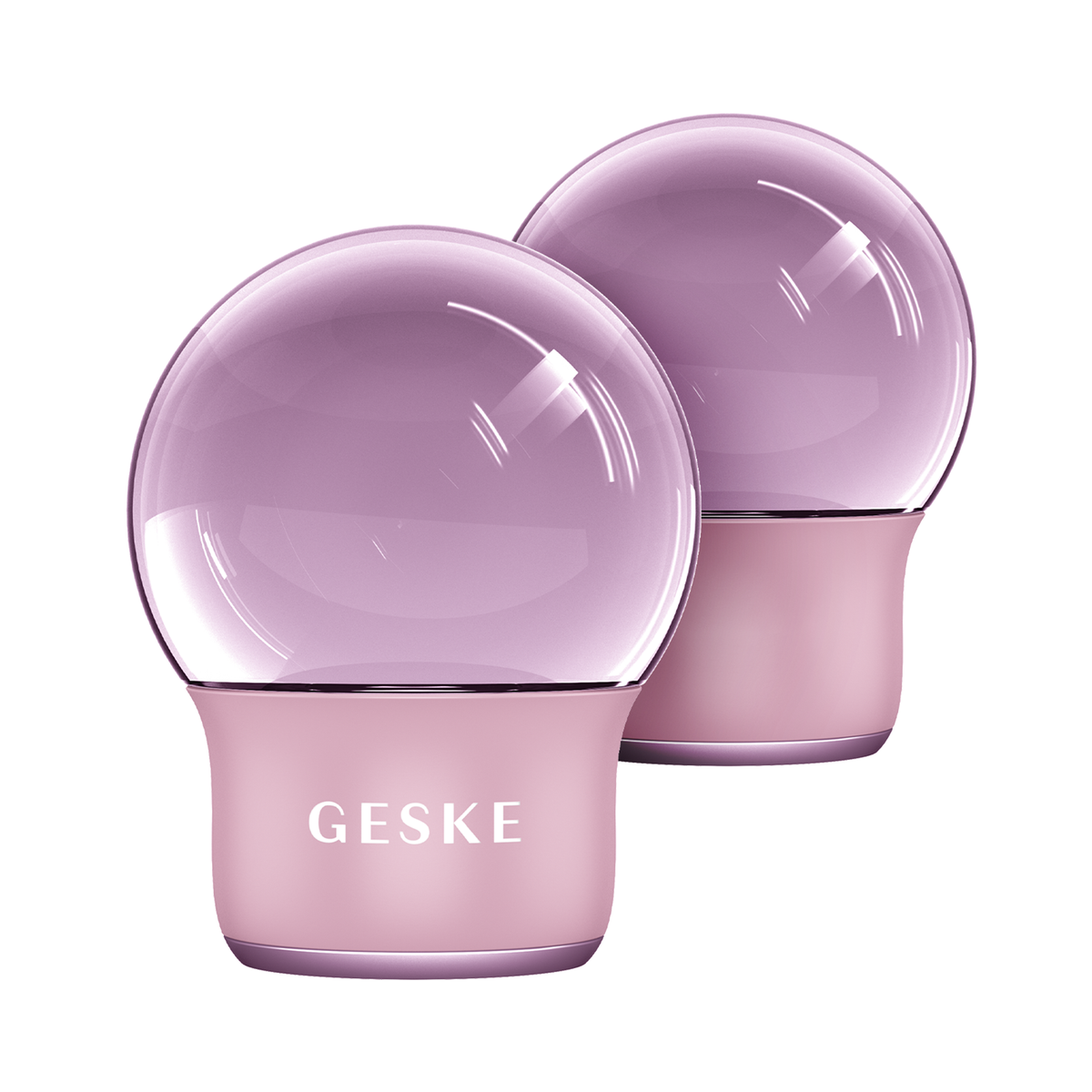 GESKE Cool Warm Face and Body Massager 7 in 1 - Pink