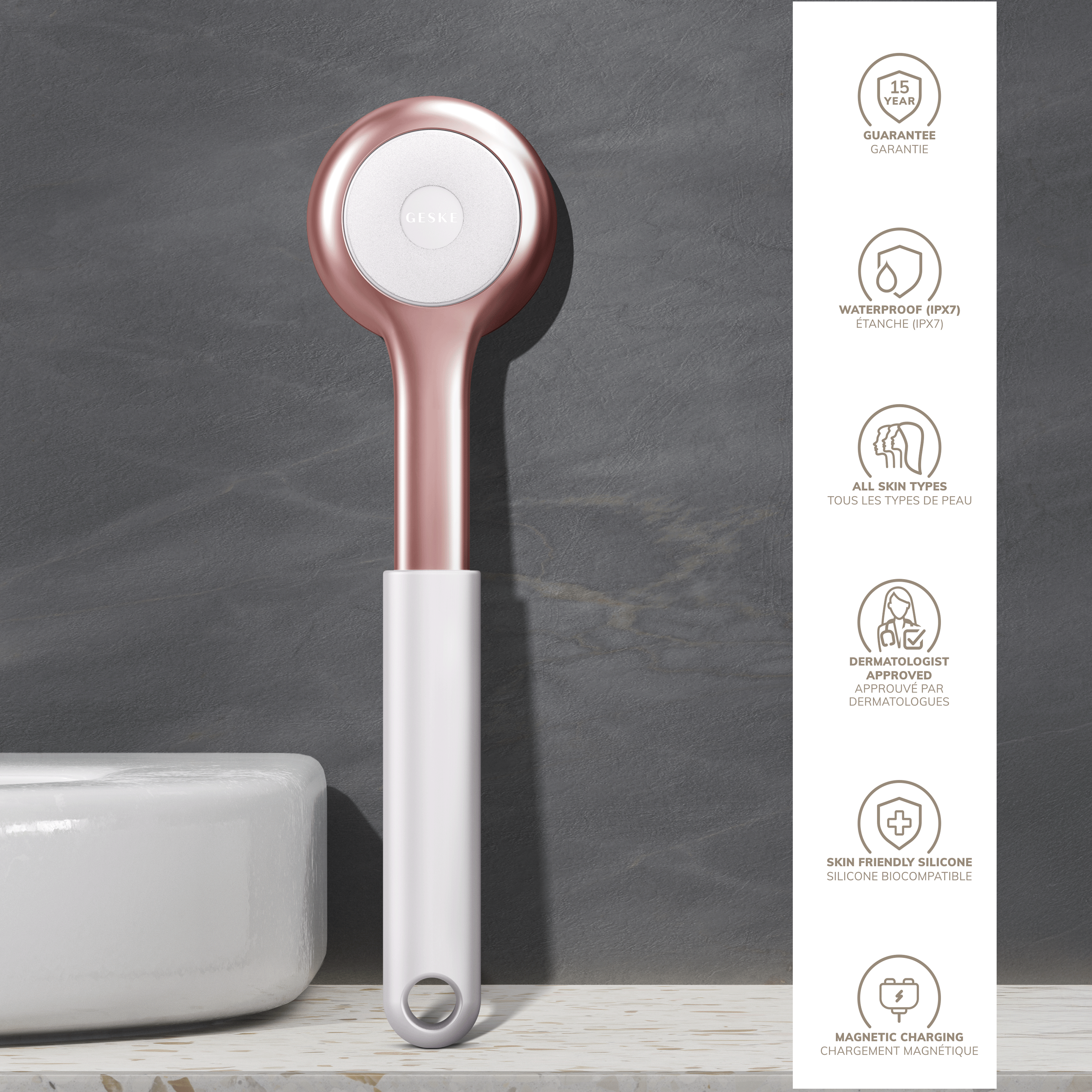 GESKE Sonic FullBody Brush Intensive Exfoliator - Starlight GESKE Sonic FullBody Brush Intensive Exfoliator - Starlight