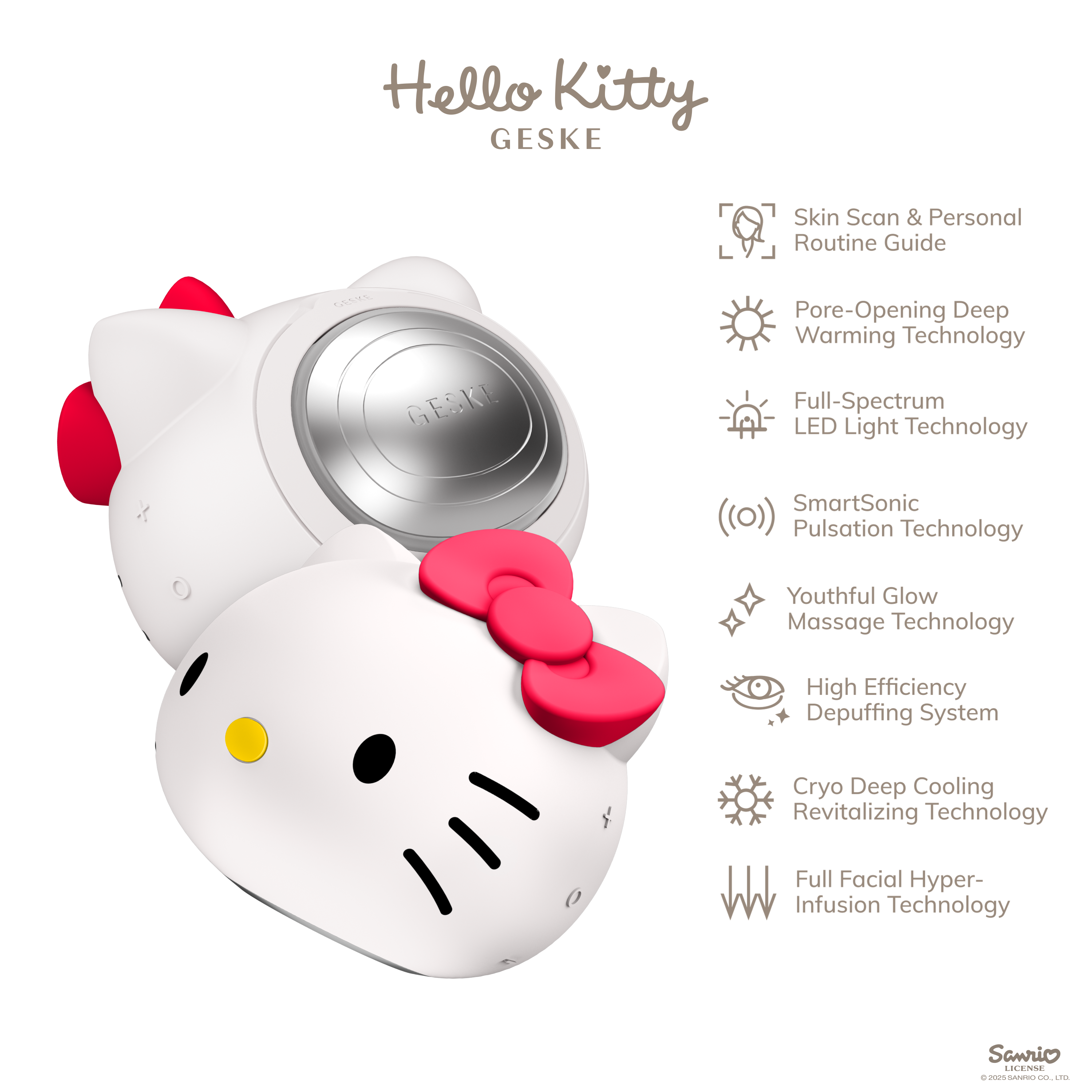 GESKE Sonic Warm Cool Mask 8 in 1 - Starlight GESKE Sonic Warm Cool Mask 8 in 1 - Starlight