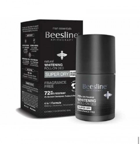 Beesline White Roll-On Deo FF Super Dry 50ml