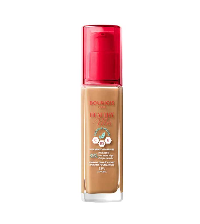 Bourjois Healthy Mix Clean Foundation - 58W Caramel Bourjois Healthy Mix Clean Foundation - 58W Caramel