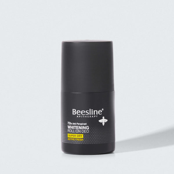 Beesline Bsl Men'S White Roll-On Active Fresh Super Dry 50ml