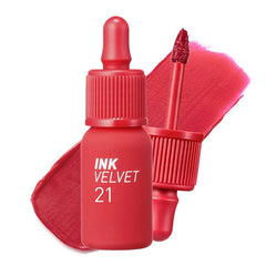 Peripera Ink Velvet 021 Vitality Coral Red
