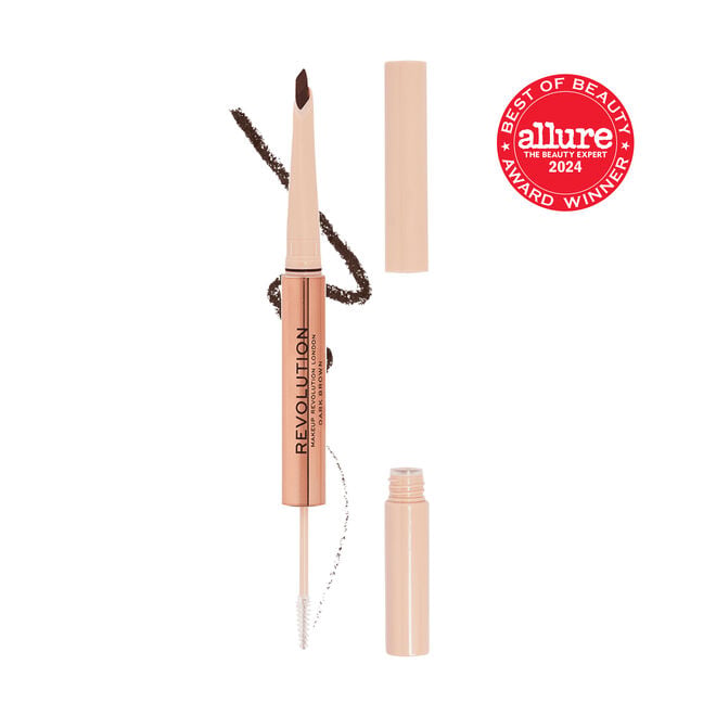Revolution Fluffy Brow Filter Duo Medium Brown Revolution Fluffy Brow Filter Duo Medium Brown
