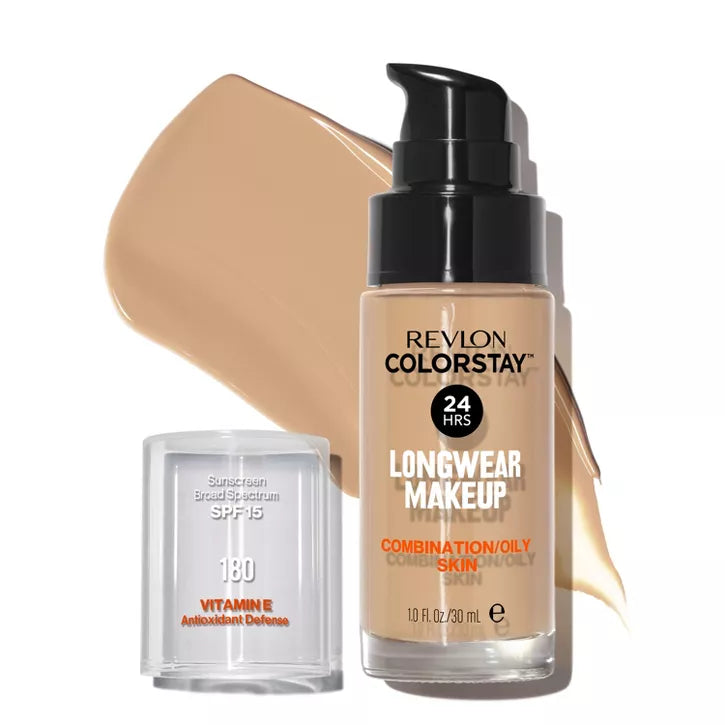 Revlon Colorstay Longwear Makeup for Combination/Oily Skin SPF 15 - Sand Beige Revlon Colorstay Longwear Makeup for Combination/Oily Skin SPF 15 - Sand Beige