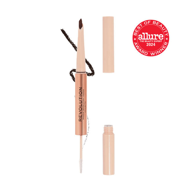 Revolution Fluffy Brow Filter Duo Medium Brown Revolution Fluffy Brow Filter Duo Medium Brown