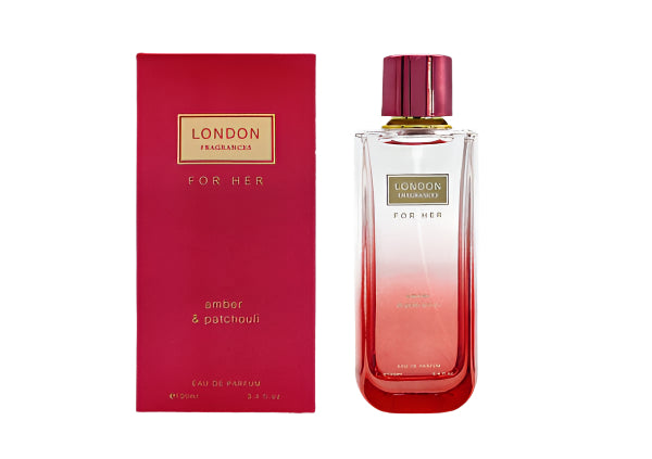 London Fragrances For Her / Amber & Patchouli E100Ml London Fragrances For Her / Amber & Patchouli E100Ml