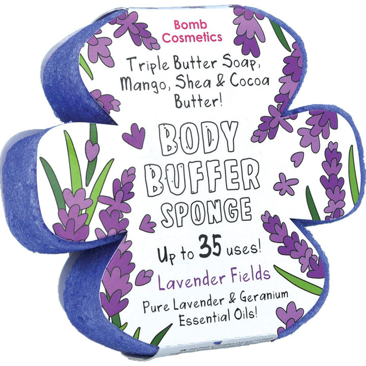 Lavender Fields Body Buffer Sponge Lavender Fields Body Buffer Sponge