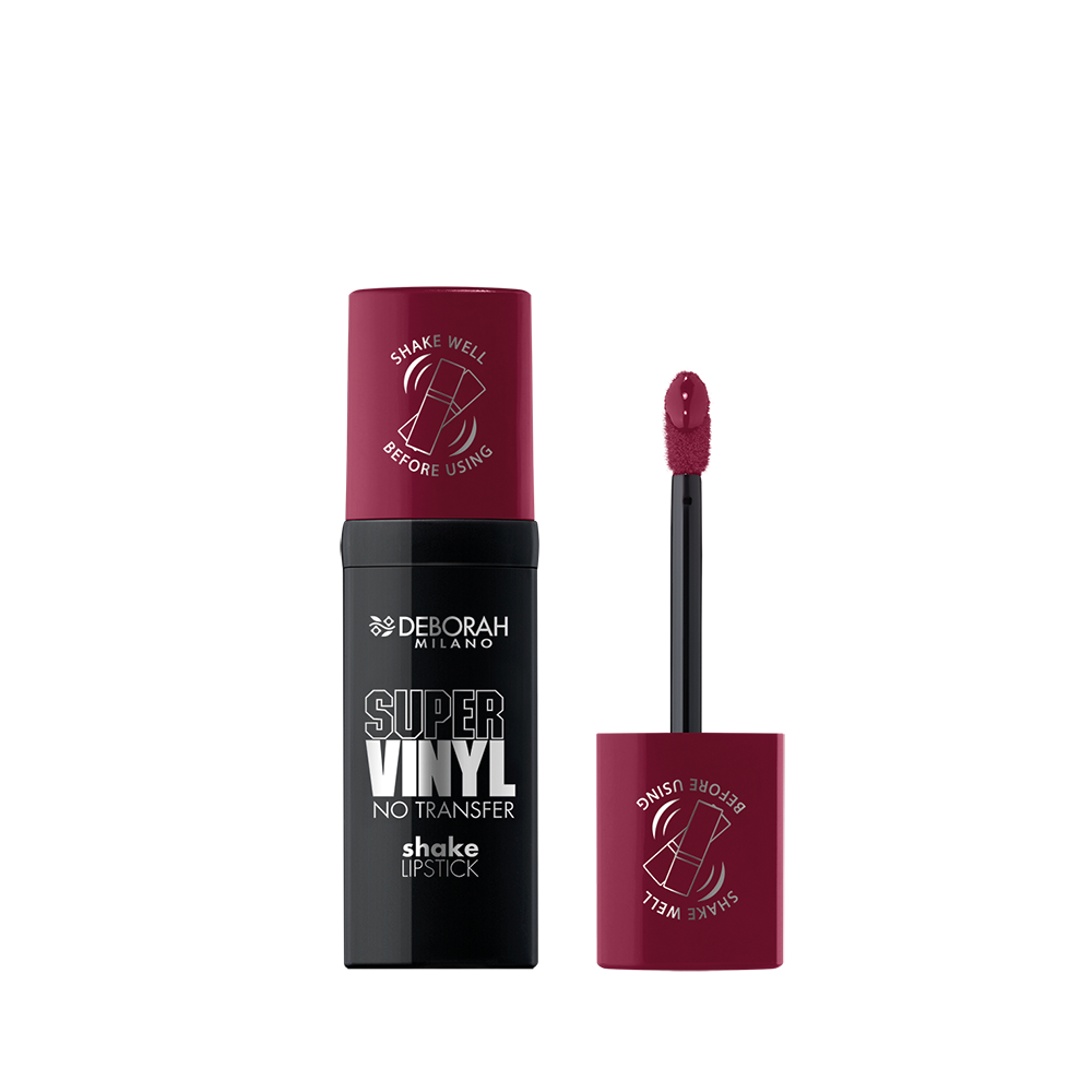 Deborah Milano Super Vinyl No Transfer Shake Lipstick 06 Winery