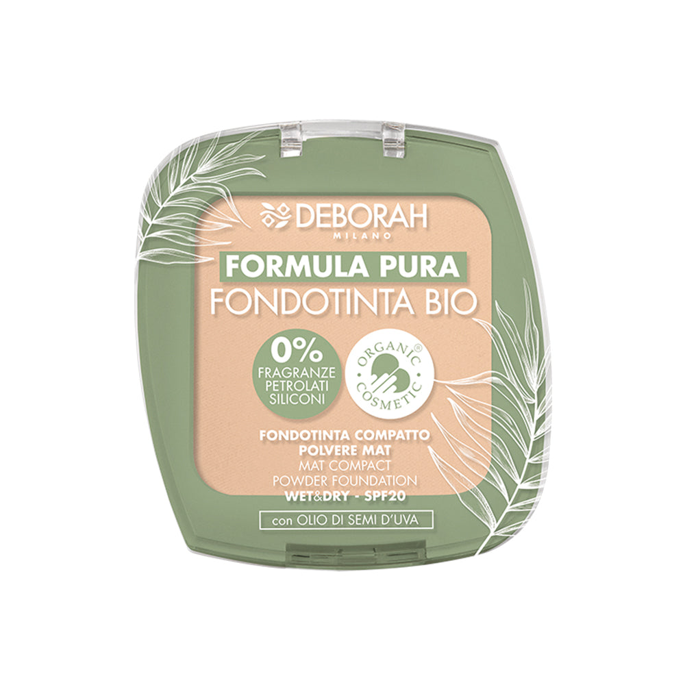 Deborah Formula Pura Organic Compact Powder Foundation Deborah Formula Pura Organic Compact Powder Foundation