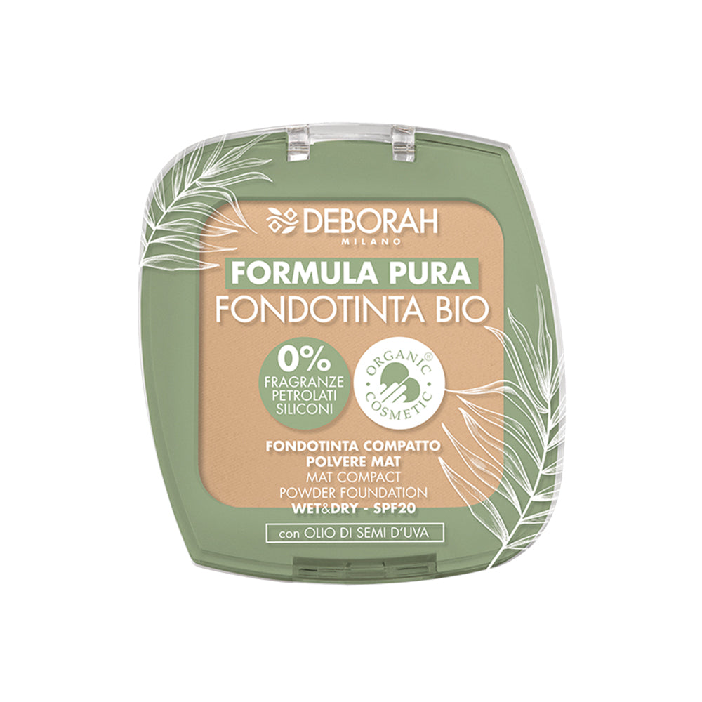 Deborah Formula Pura Organic Compact Powder Foundation Deborah Formula Pura Organic Compact Powder Foundation