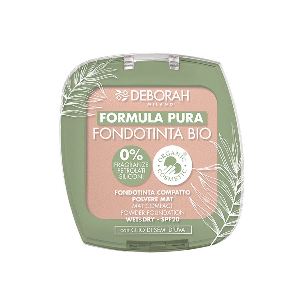 Deborah Formula Pura Organic Compact Powder Foundation Deborah Formula Pura Organic Compact Powder Foundation