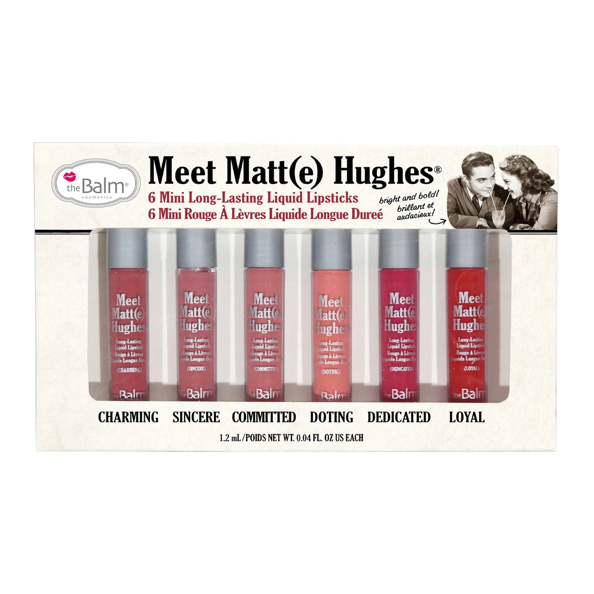 Meet Matte Hughes Set Of 6 Mini Liquid Lipsticks
