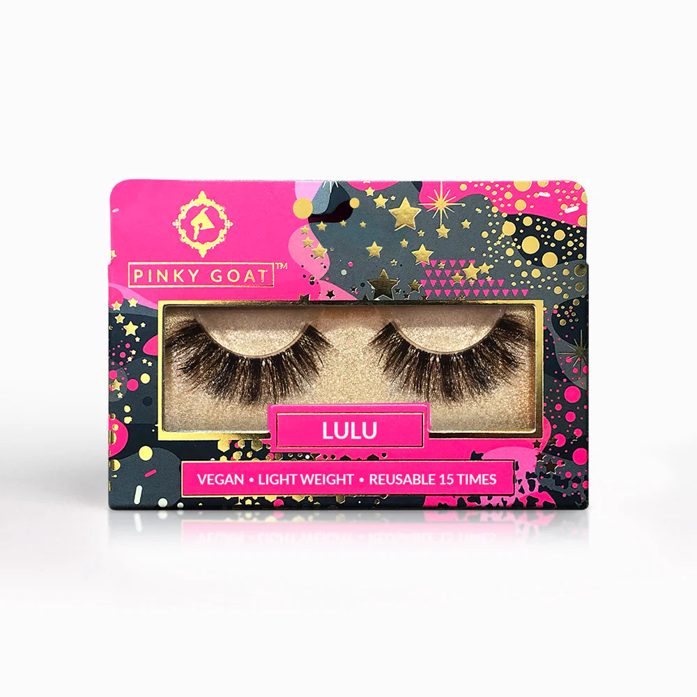 Pinky Goat LULU Volumising Vegan Lashes Pinky Goat LULU Volumising Vegan Lashes