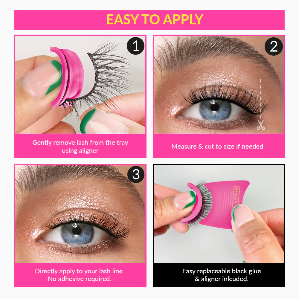 Pinky Goat MOLLY Preglued Lashes Pinky Goat MOLLY Preglued Lashes