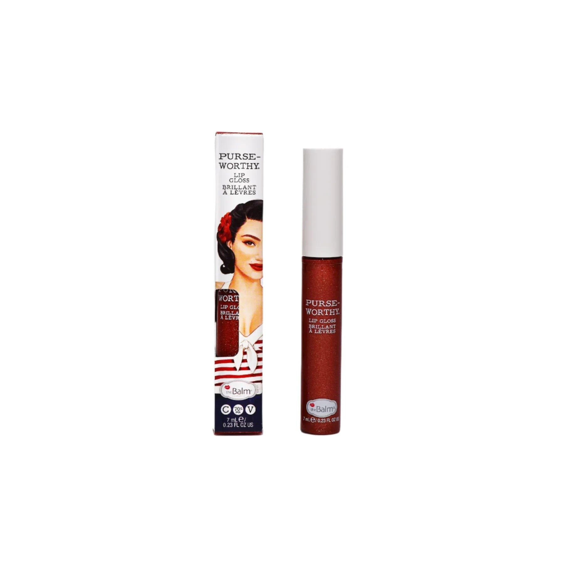 Purseworthy Lip Gloss - Saddle Purseworthy Lip Gloss - Saddle