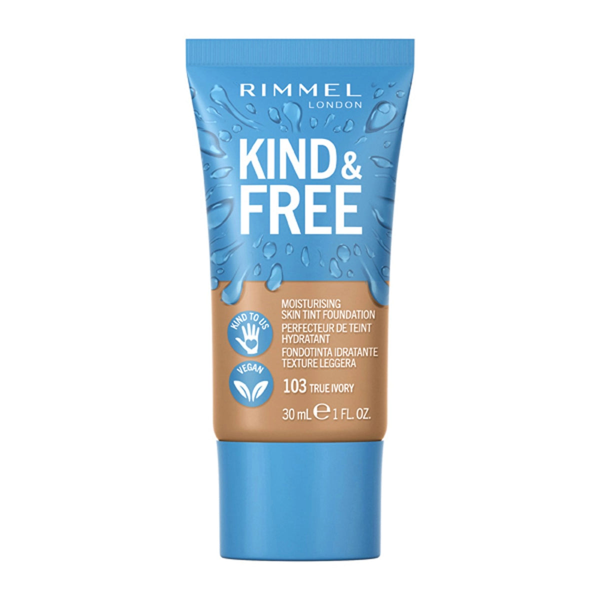 Rimmel Kind & Free™ Moisturising Skin Tint - 103 True Ivory