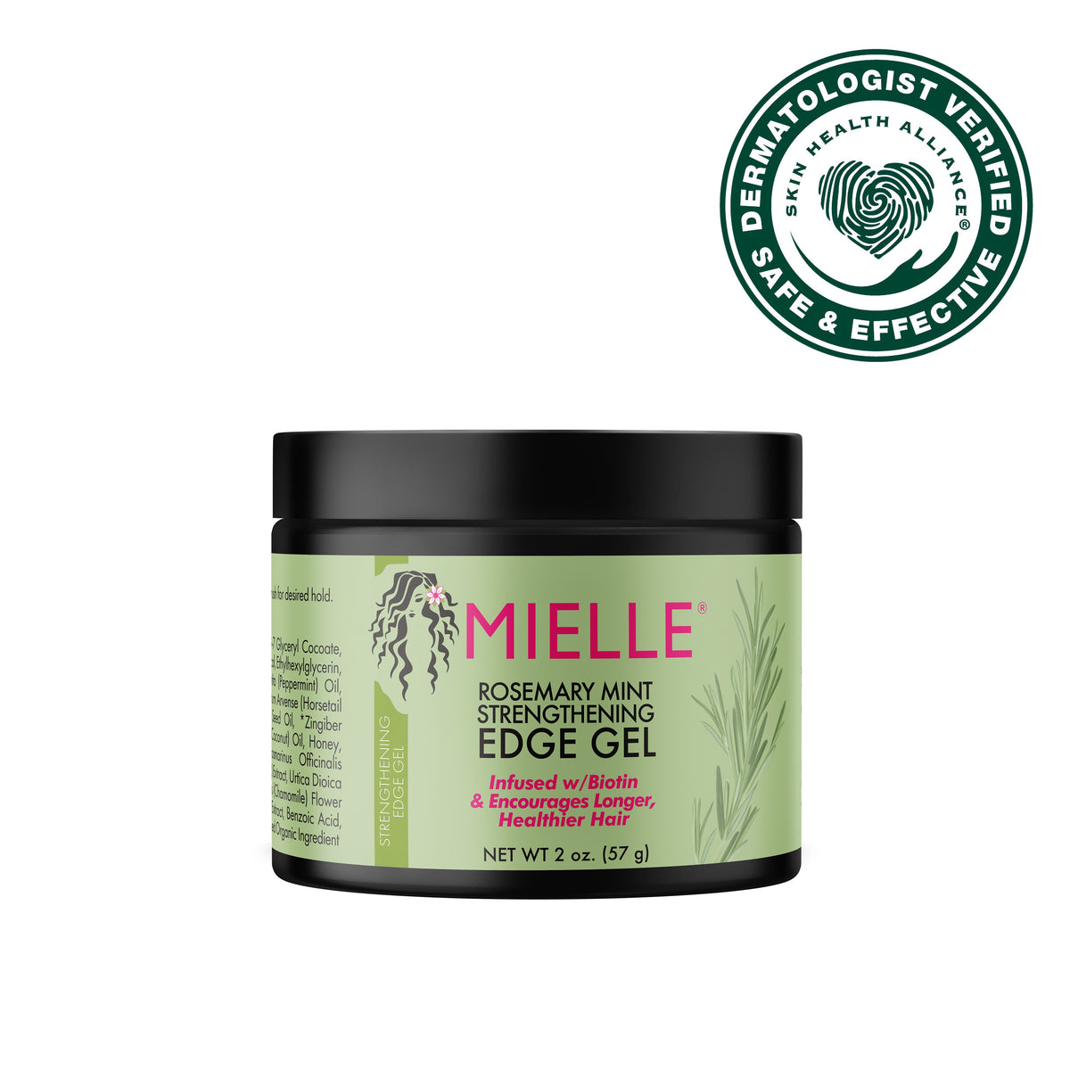 Mielle Organics Rosemary Mint Strenghtening Edge Gel 57G
