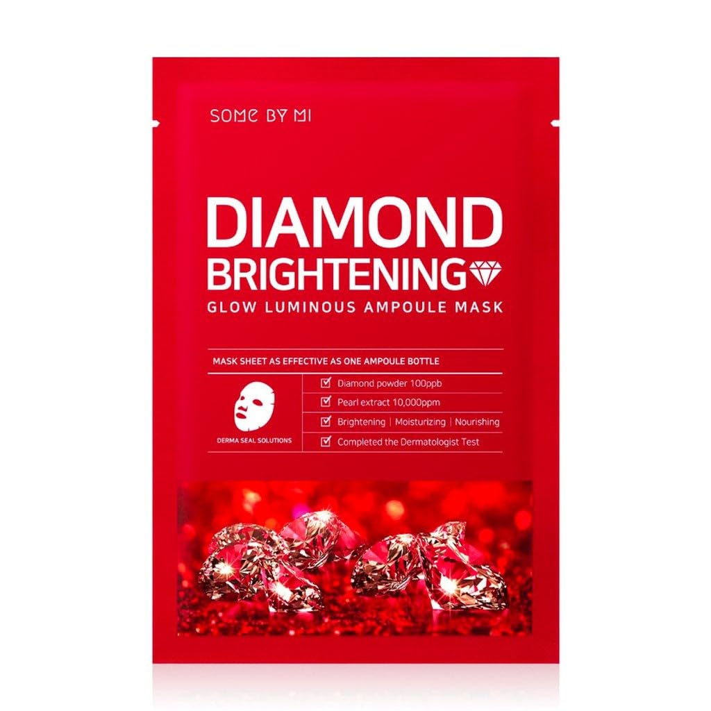 Some By Mi Red Diamond Brightening Glow Luminous Ampoule Mask Some By Mi Red Diamond Brightening Glow Luminous Ampoule Mask