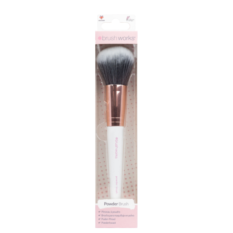 Brushworks White & Gold Powder Brush Brushworks White & Gold Powder Brush
