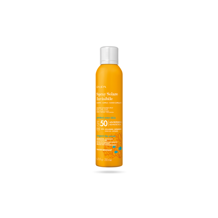 Pupa Milano Invisible Sunscreen Spray SPF 50 (200 ml) Pupa Milano Invisible Sunscreen Spray SPF 50 (200 ml)