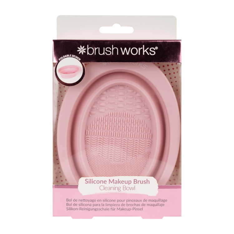 Brushworks Silicone Makeup Brush Cleaning Bowl Brushworks Silicone Makeup Brush Cleaning Bowl