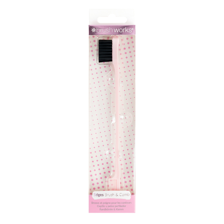 Brushworks Edge Brush & Comb Brushworks Edge Brush & Comb
