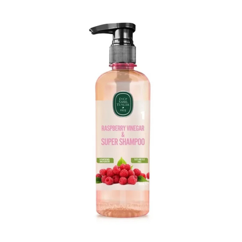 Eyup Sabri Tuncer Raspberry Vinergar Super Shampoo 500 ml Eyup Sabri Tuncer Raspberry Vinergar Super Shampoo 500 ml