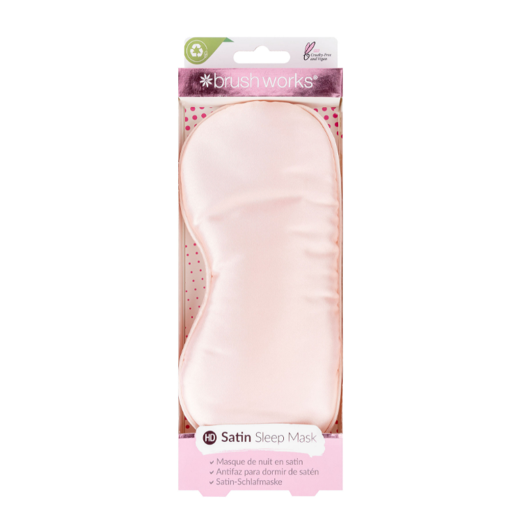 Brushworks Satin Sleep Mask Brushworks Satin Sleep Mask