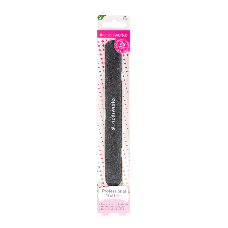 Brushworks Professional Nail Files - 2 Pack Brushworks Professional Nail Files - 2 Pack
