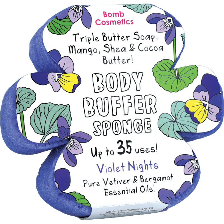Violet Nights Body Buffer Sponge Violet Nights Body Buffer Sponge