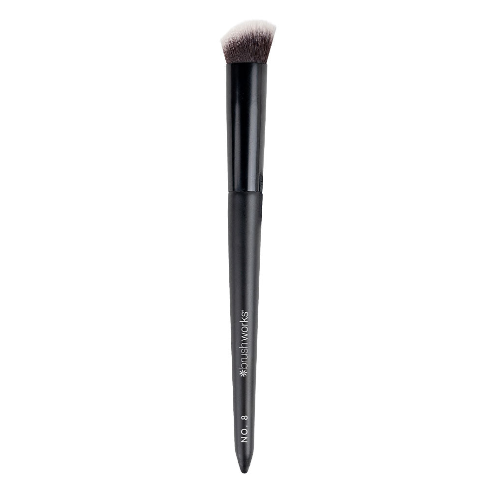 Brushworks No. 8 Precise Angled Concealer Buffing Brush Brushworks No. 8 Precise Angled Concealer Buffing Brush
