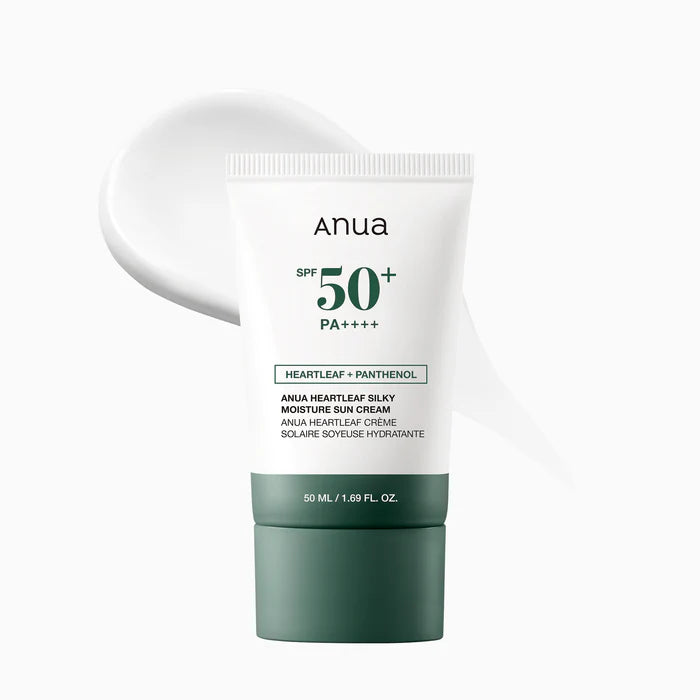 Anua Heartleaf Silky Moisture Sun Cream 50ml