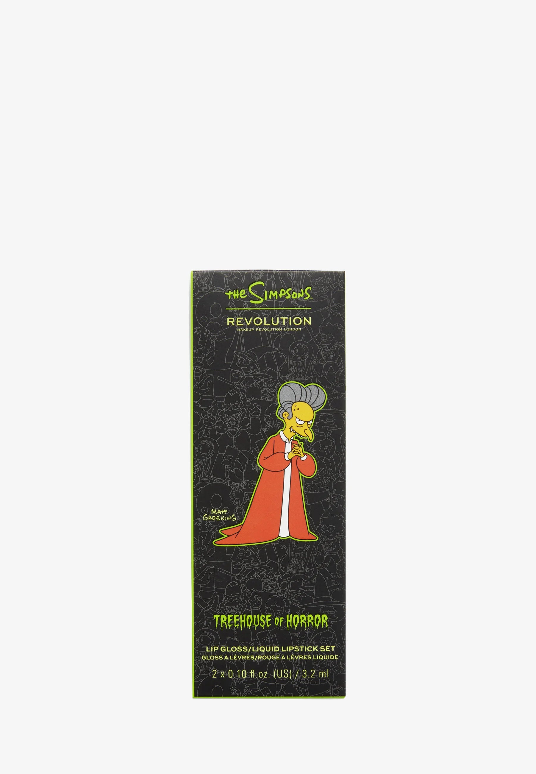 Revolution The Simpsons Lip Kit Vampire MrBurns Revolution The Simpsons Lip Kit Vampire MrBurns