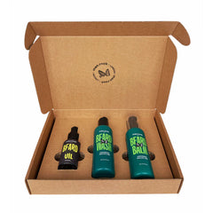 Men Rock Beard Care Gift Set Sicilian Lime