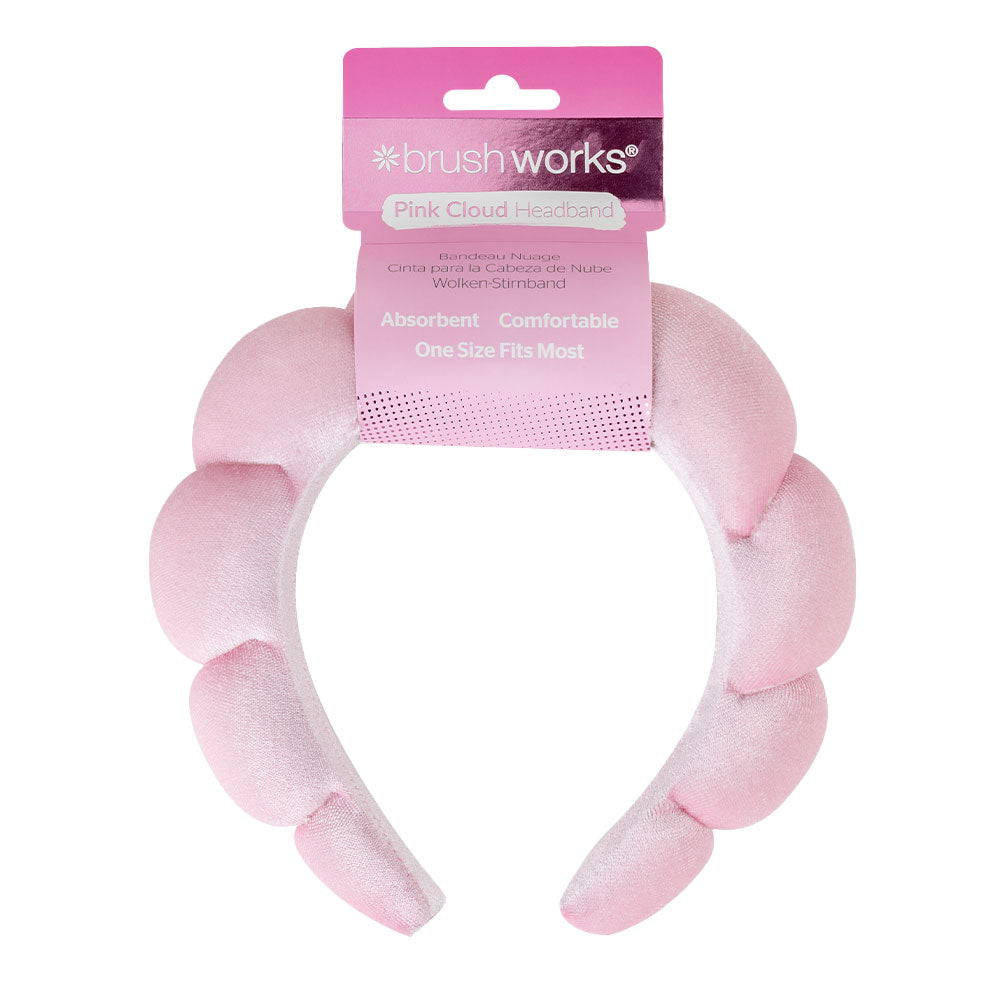 Brushworks Pink Cloud Headband Brushworks Pink Cloud Headband