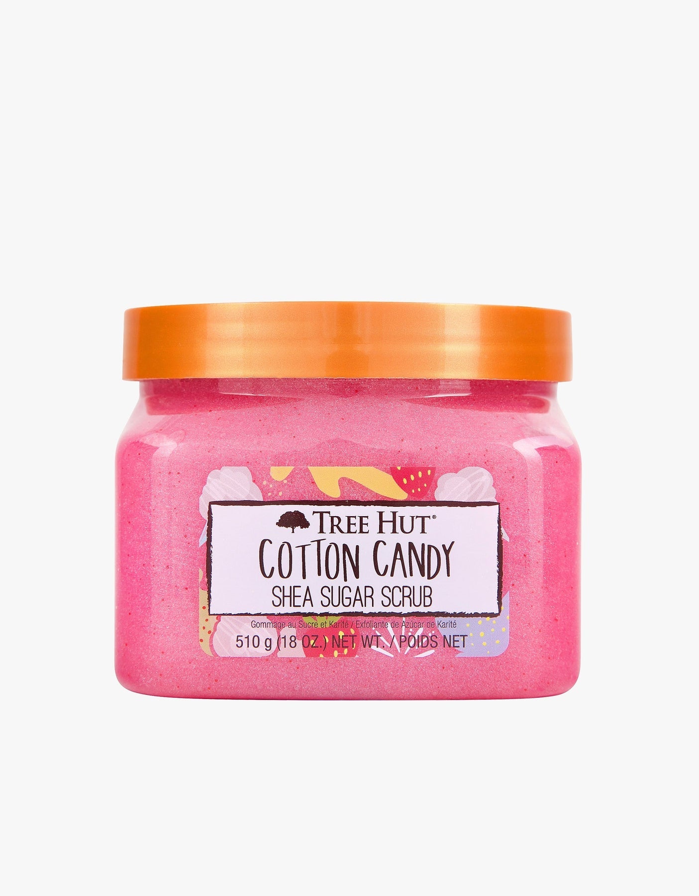 Tree Hut Cotton Candy Shea Sugar Scrub 510G Tree Hut Cotton Candy Shea Sugar Scrub 510G