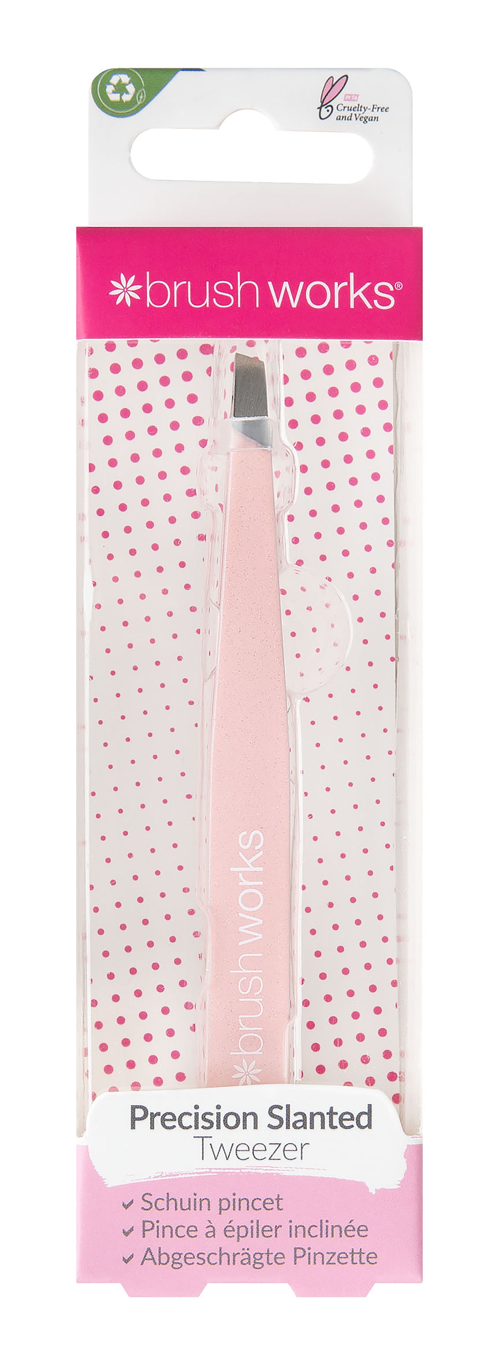 Brushworks Precision Slanted Tweezers Brushworks Precision Slanted Tweezers