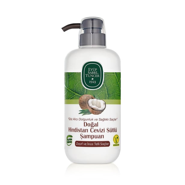 EYUP SABRI NATURAL COCONUT MILK SHAMPOO 600 ML EYUP SABRI NATURAL COCONUT MILK SHAMPOO 600 ML