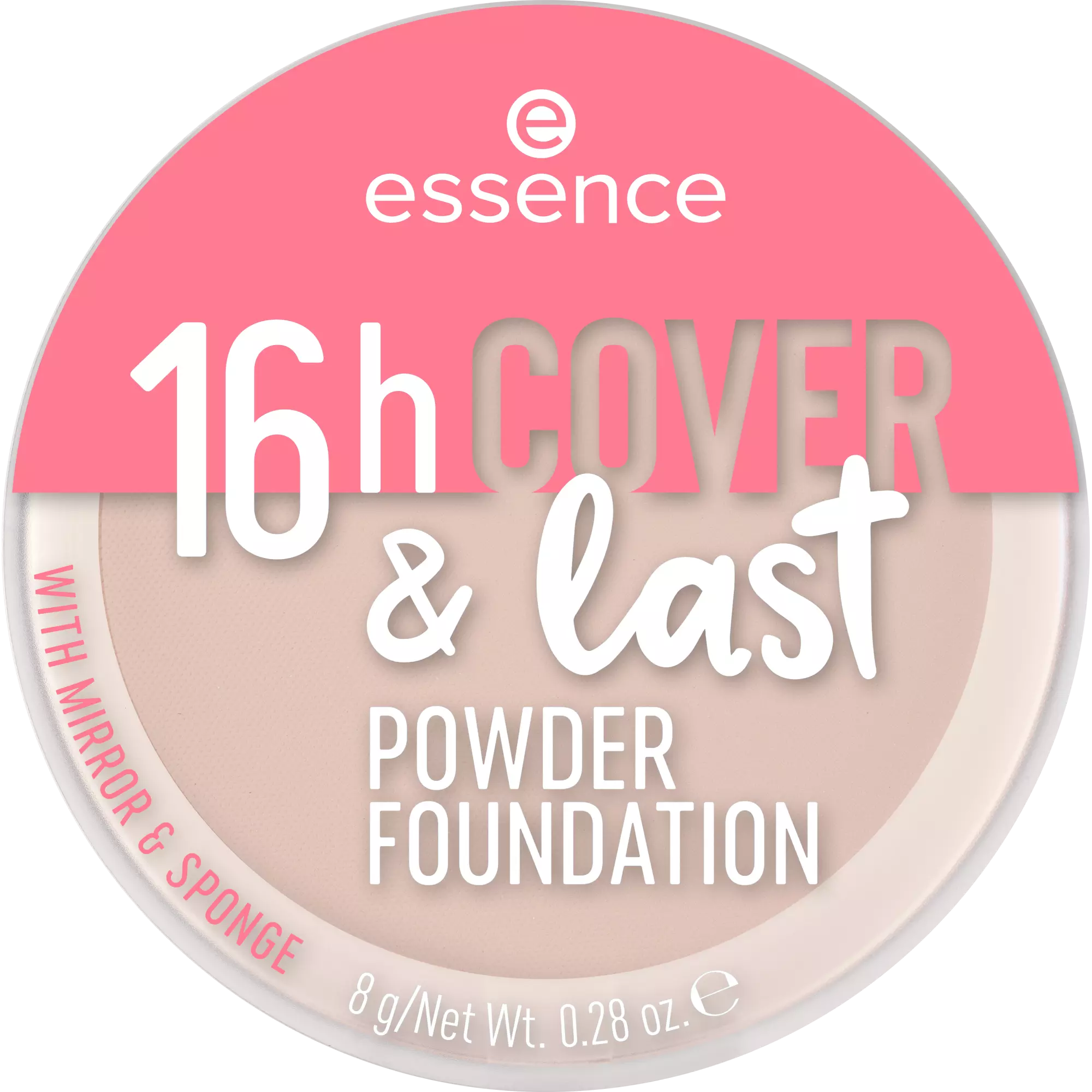 Essence 16H Cover & Last Powder Foundation 02 Champagne