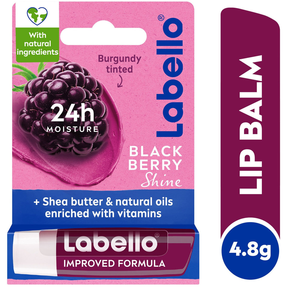 Labello Lip Balm Black Berry 4.8 G