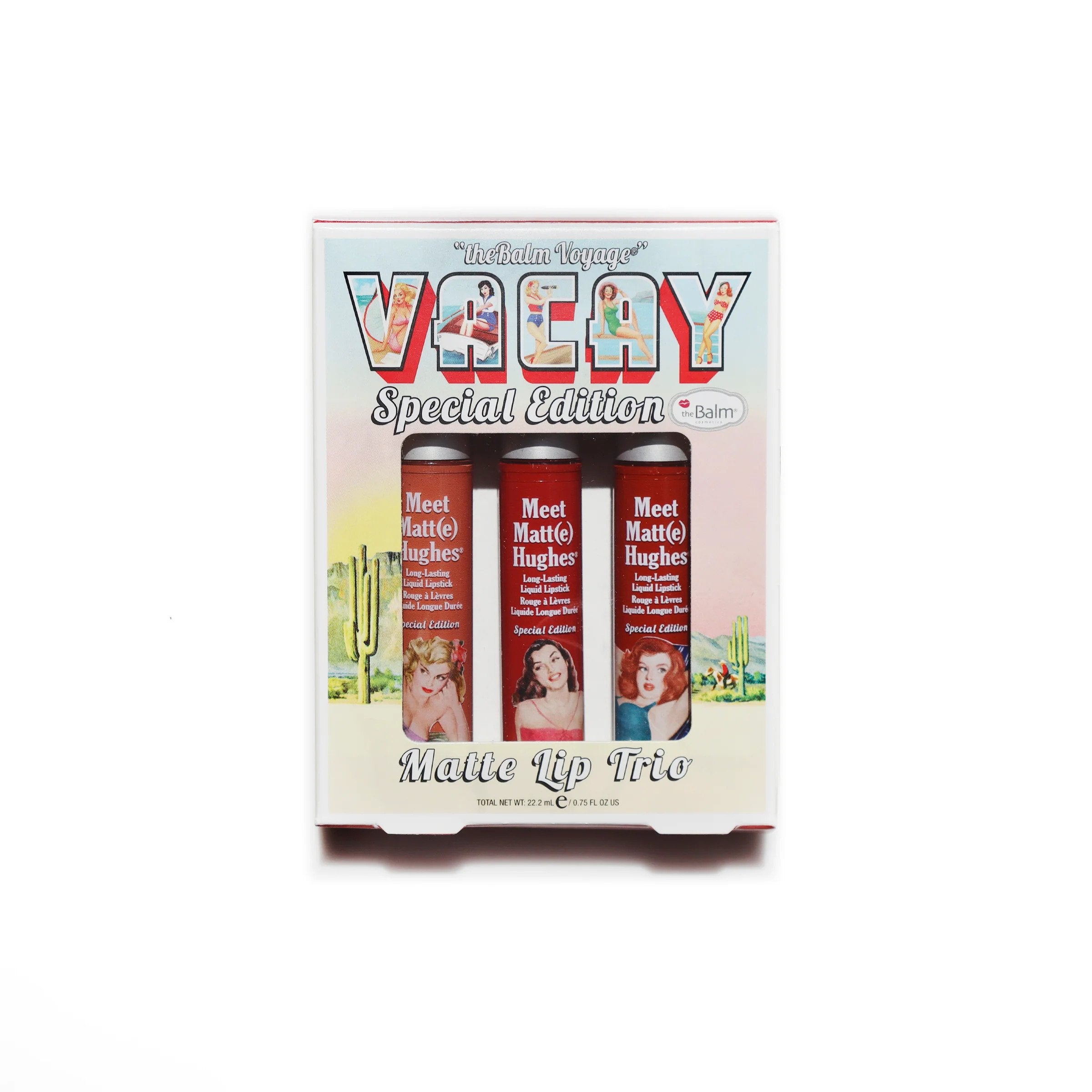 The Balm Meet Matte Hughes Trio Kit Vacay (Model Roz) The Balm Meet Matte Hughes Trio Kit Vacay (Model Roz)